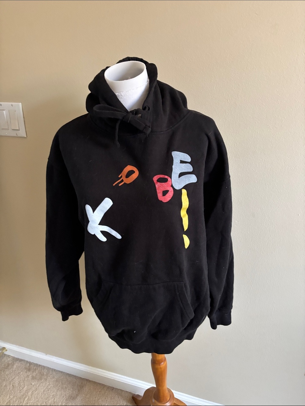 Black Pullover Hoodie